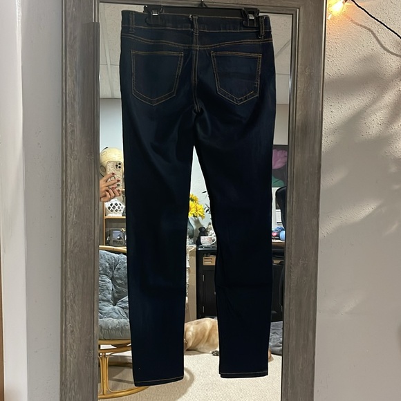 Size 9 skinny jean by indigo rain, cotton poly spandex. Regular length. - Picture 2 of 3